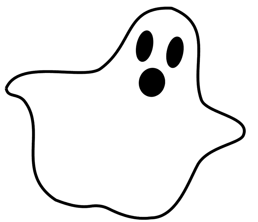 Ghost Vector Transparent PNG Image