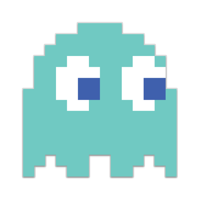 Blue World Pacman Square Ms Transparent PNG Image