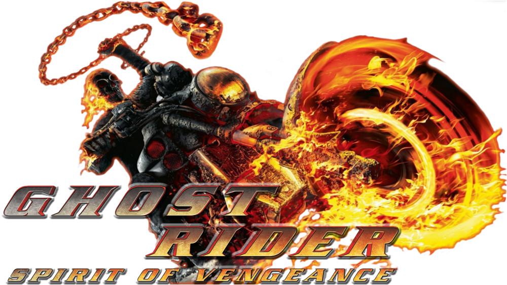 Ghost Flame Rider Transparent PNG Image