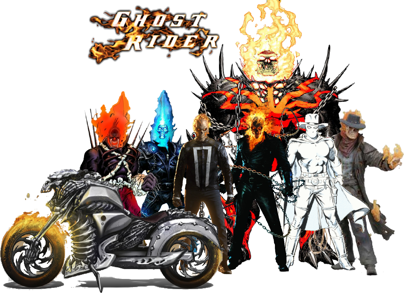 Ghost Rider Transparent PNG Image