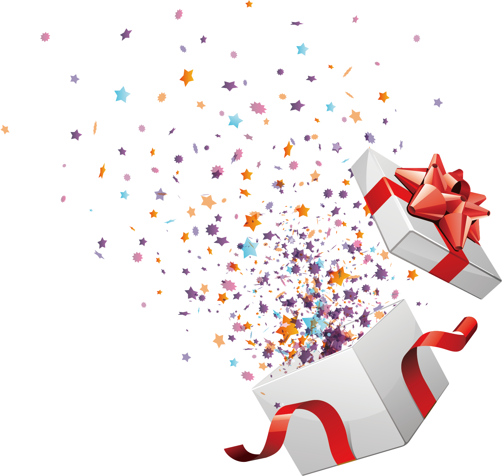 Vector Surprise Birthday Gift Transparent PNG Image