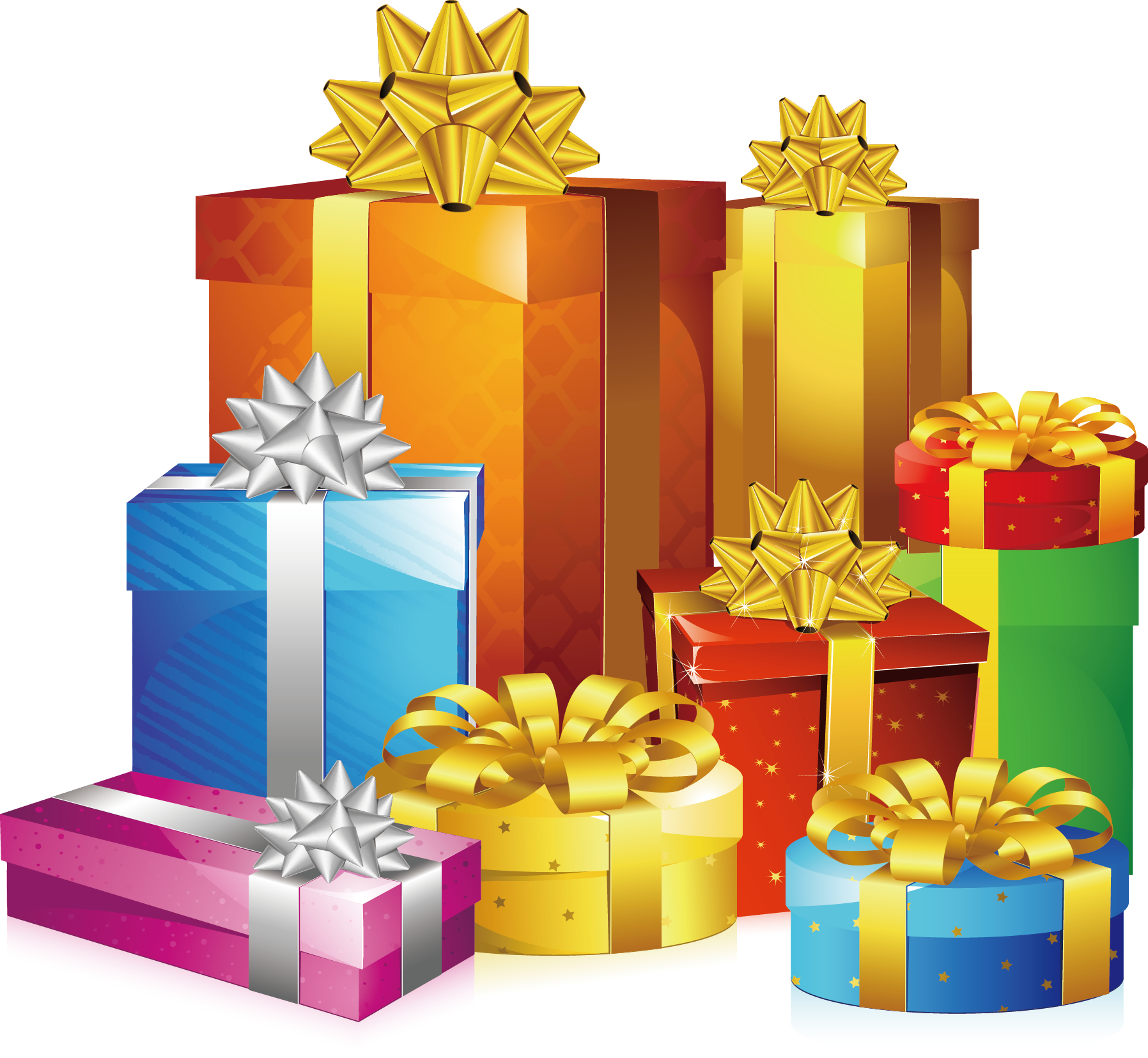 Boxes Birthday Present Transparent PNG Image