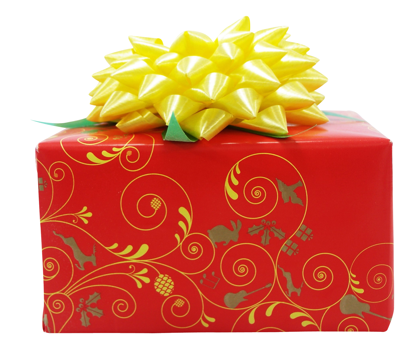 Birthday Red Present Transparent PNG Image