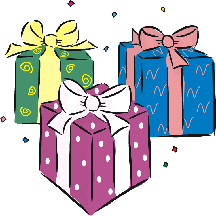 Vector Birthday Gift Colorful Transparent PNG Image