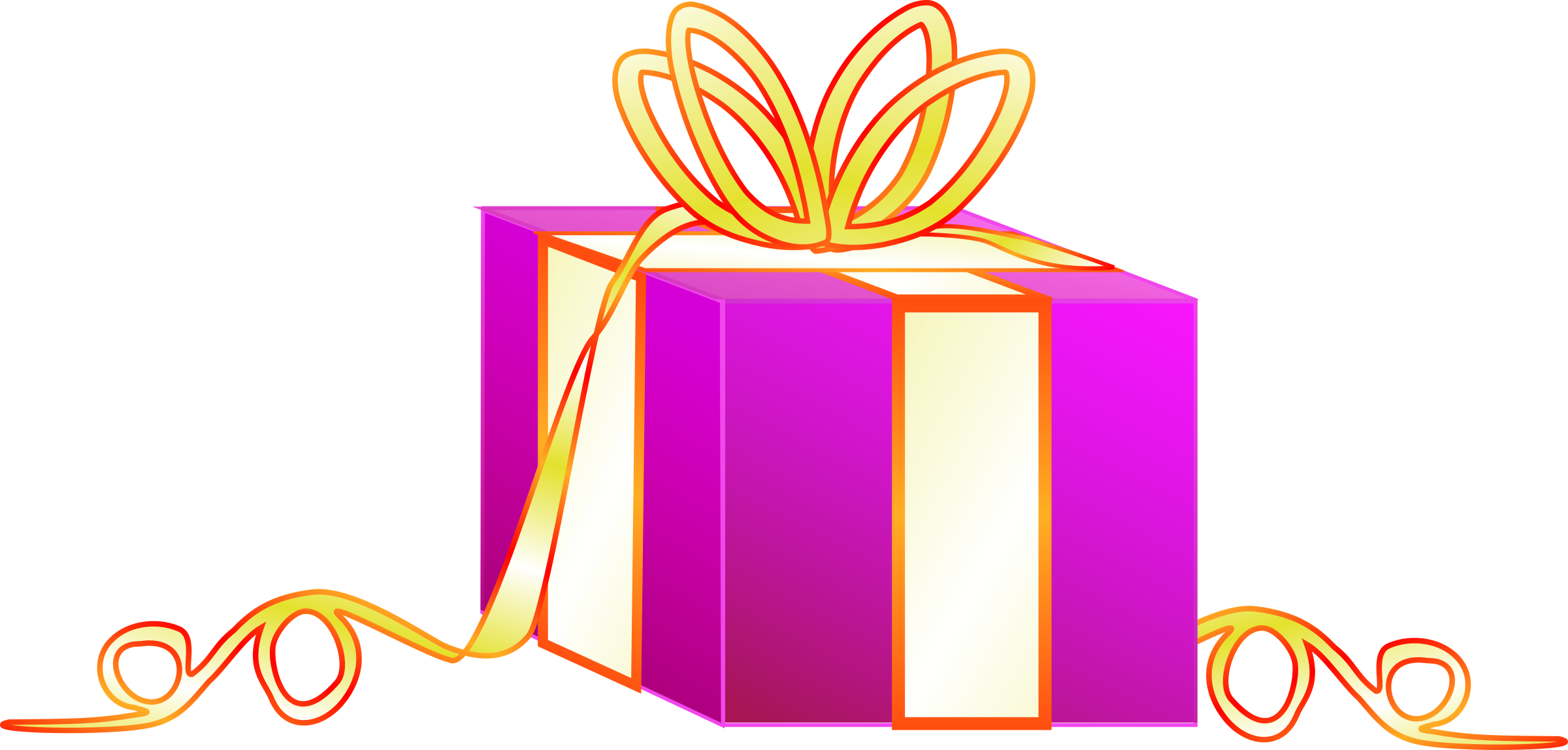 Pink Birthday Vector Gift Transparent PNG Image