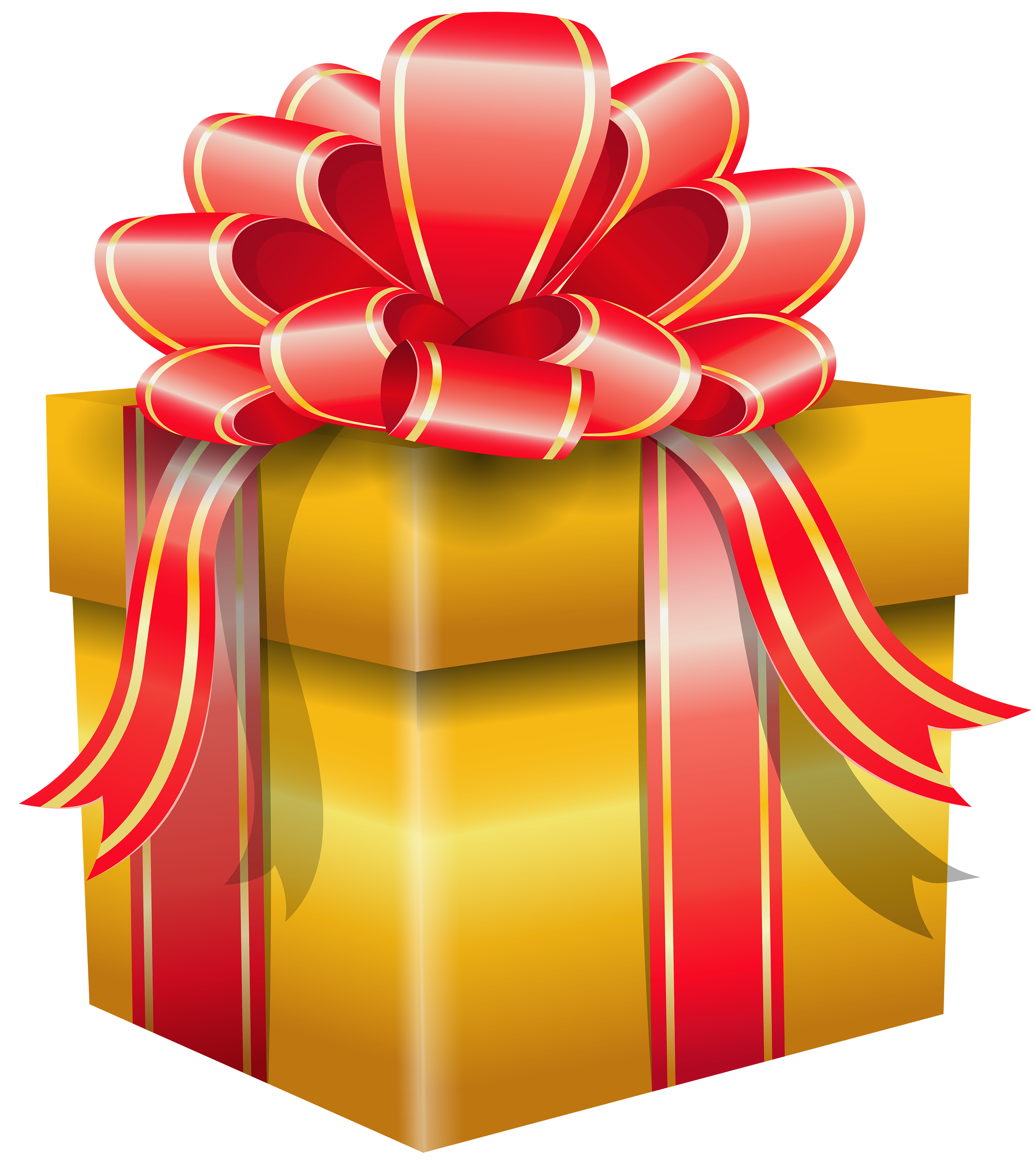 Box Gift Bow Transparent PNG Image