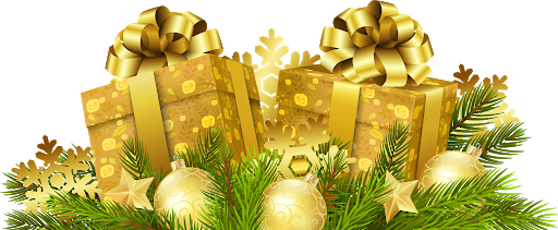 Pic Gift Gold Transparent PNG Image