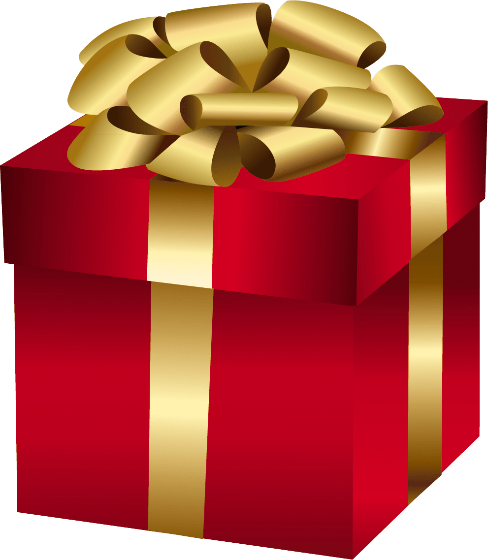 Gift Box Transparent PNG Image