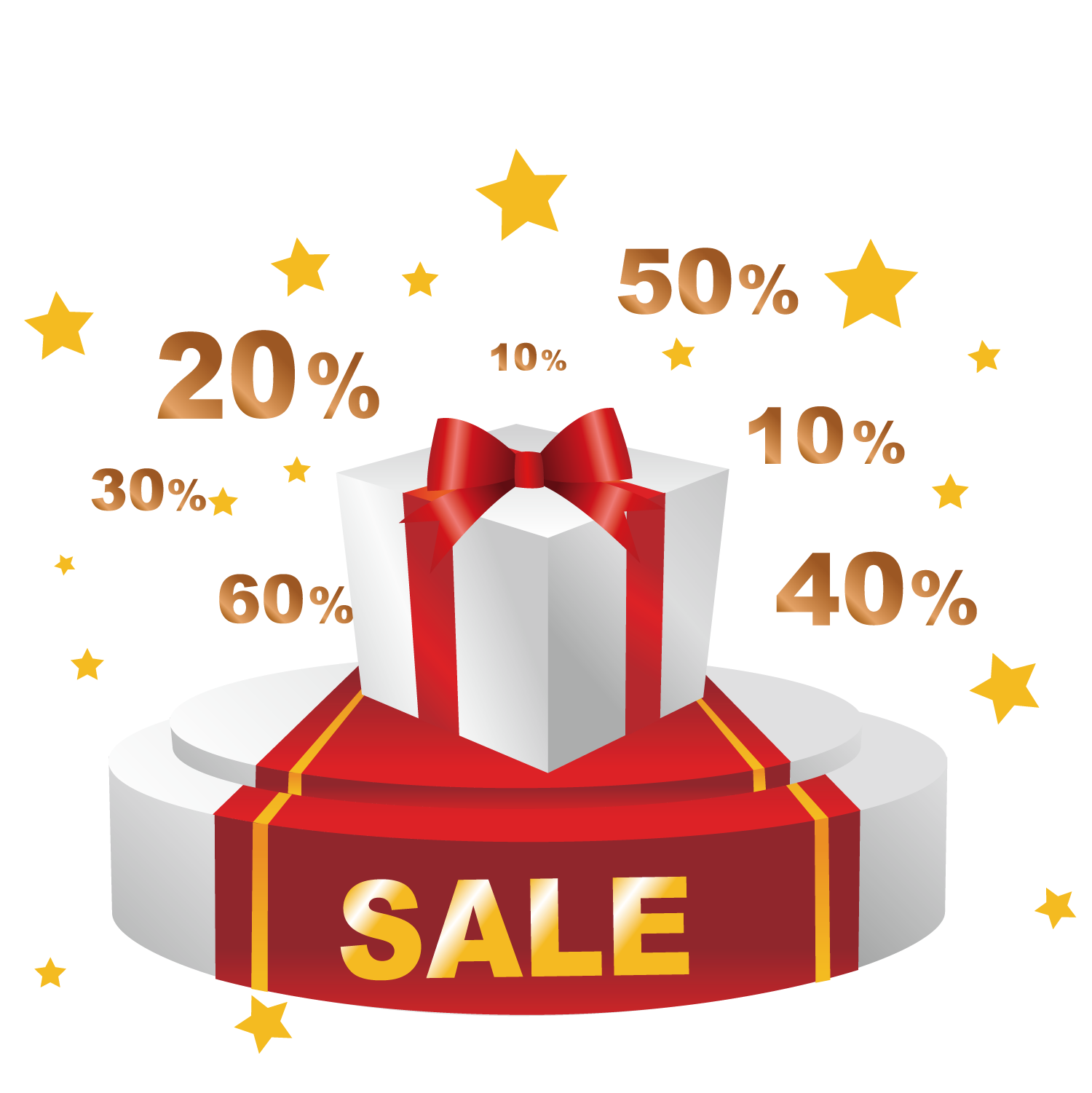 Promotion Net Sales Gift Discount Transparent PNG Image