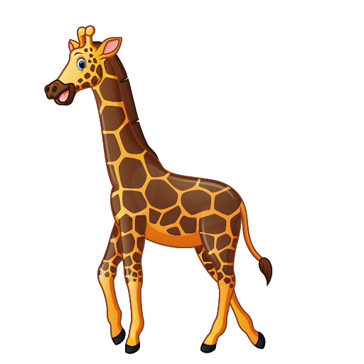 Giraffe Vector Transparent PNG Image