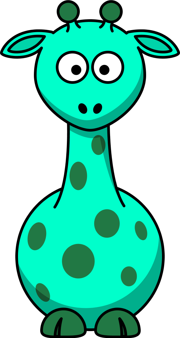 Small Giraffe Vector Transparent PNG Image