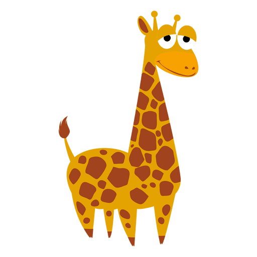 Small Giraffe Vector Transparent PNG Image