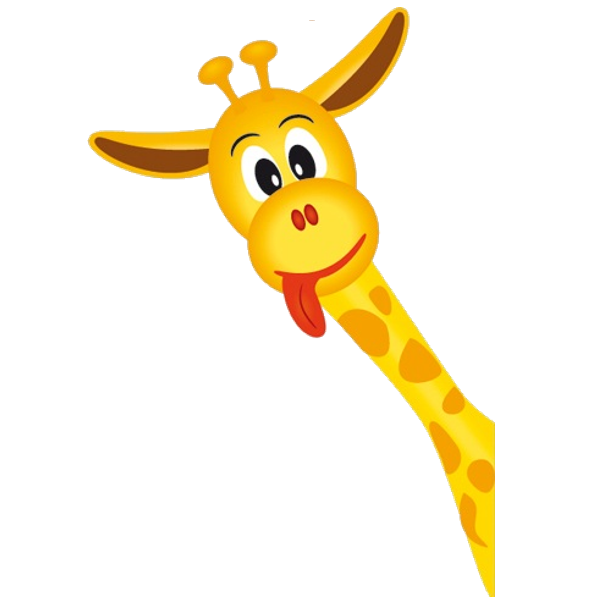 Giraffe Vector Transparent PNG Image