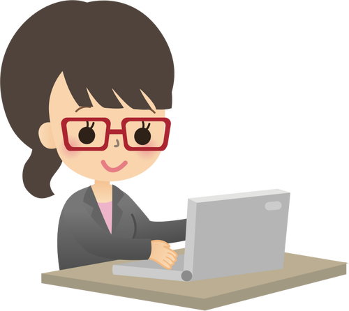Using Teenage Laptop Girl Transparent PNG Image
