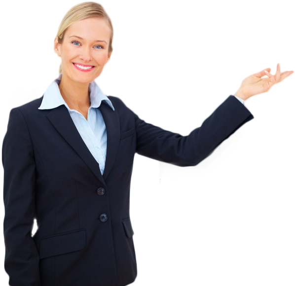 Smiling Woman Business Transparent PNG Image