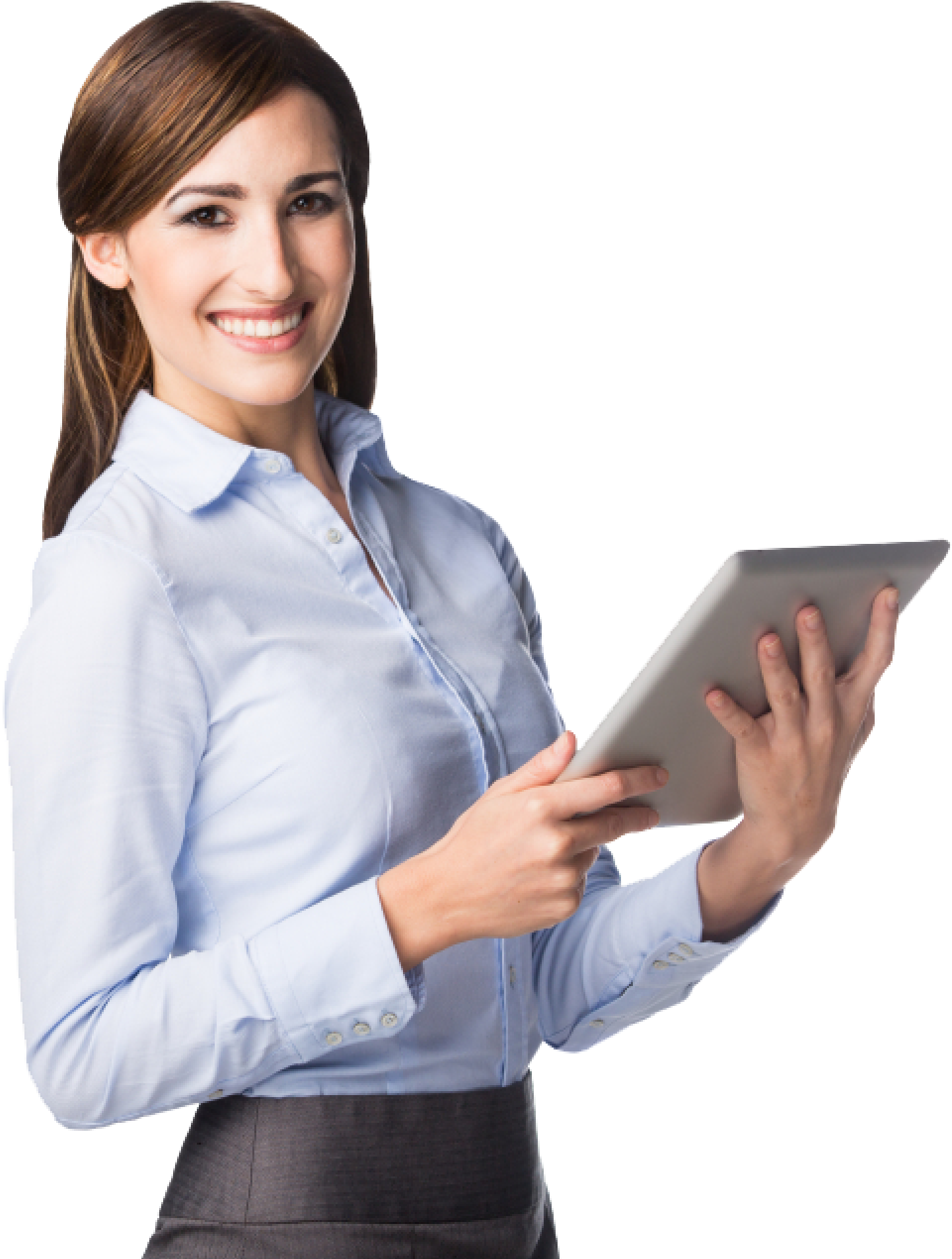 Smiling Woman Business Transparent PNG Image