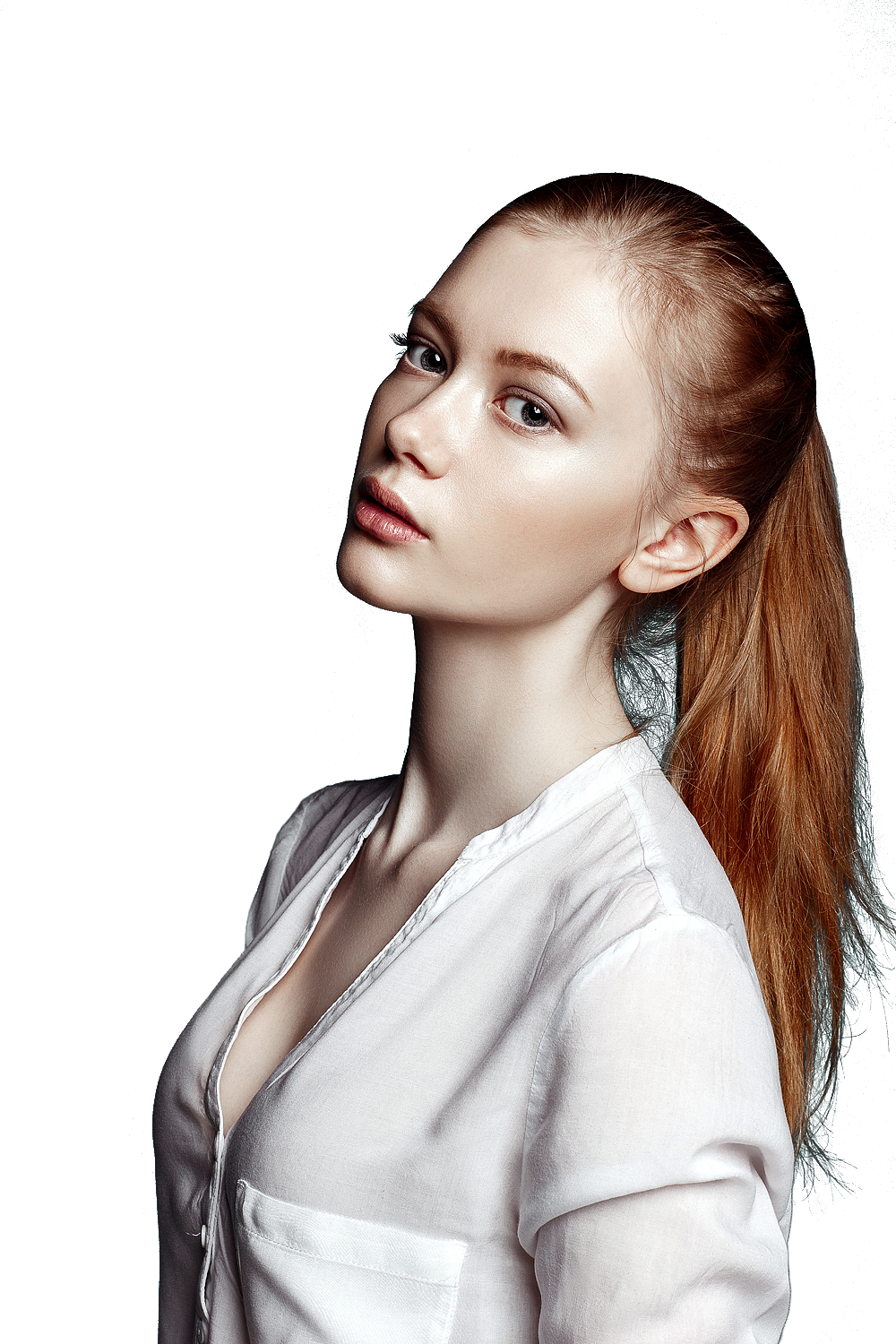 Woman Young File Transparent PNG Image