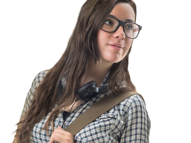 Brunette Transparent PNG Image