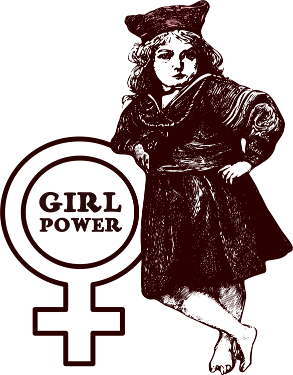 Power Feminism Transparent PNG Image