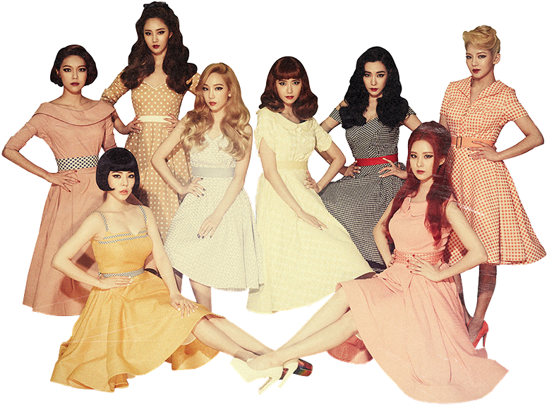 Generation Girls Group Transparent PNG Image