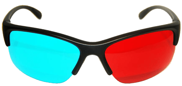 3D Cinema Glasses Transparent PNG Image