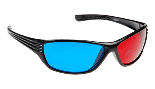 3D Cinema Glasses Transparent PNG Image