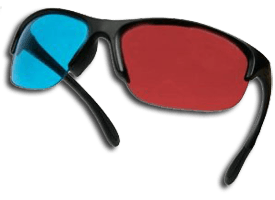 3D Cinema Glasses Transparent PNG Image