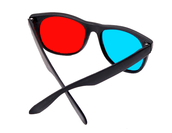 3D Cinema Glasses Transparent PNG Image