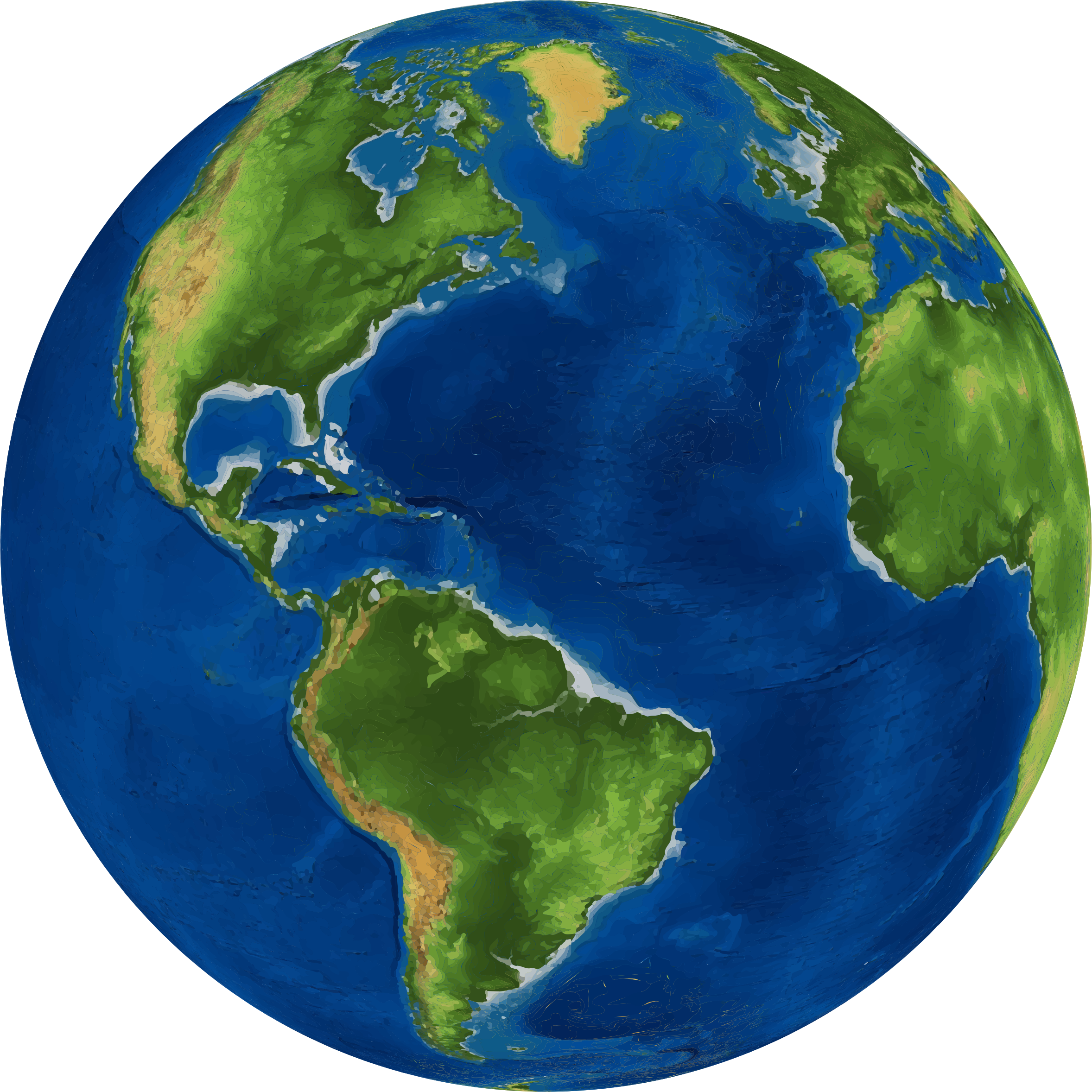 Earth Globe Transparent PNG Image
