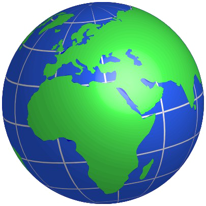 Earth Globe Transparent PNG Image
