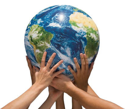 Earth In Hands File Transparent PNG Image