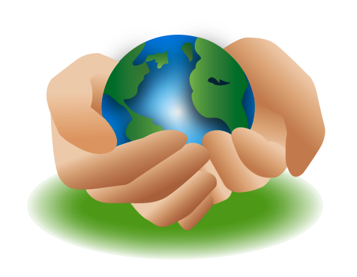 Earth In Hands Transparent PNG Image