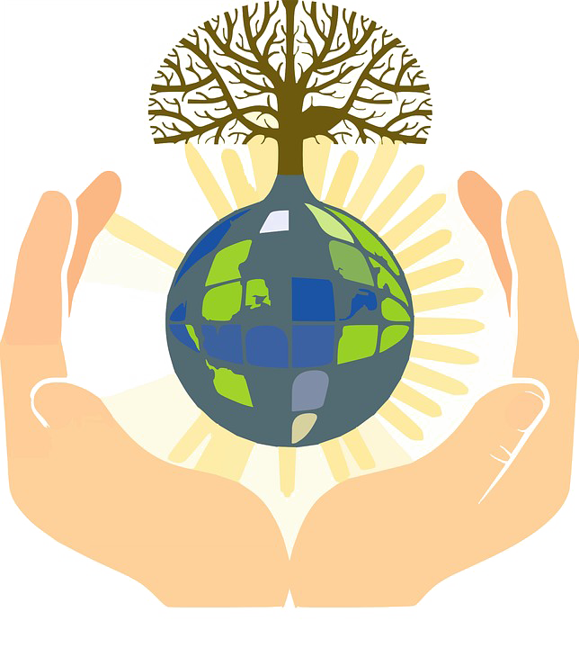 Earth In Hands Transparent PNG Image
