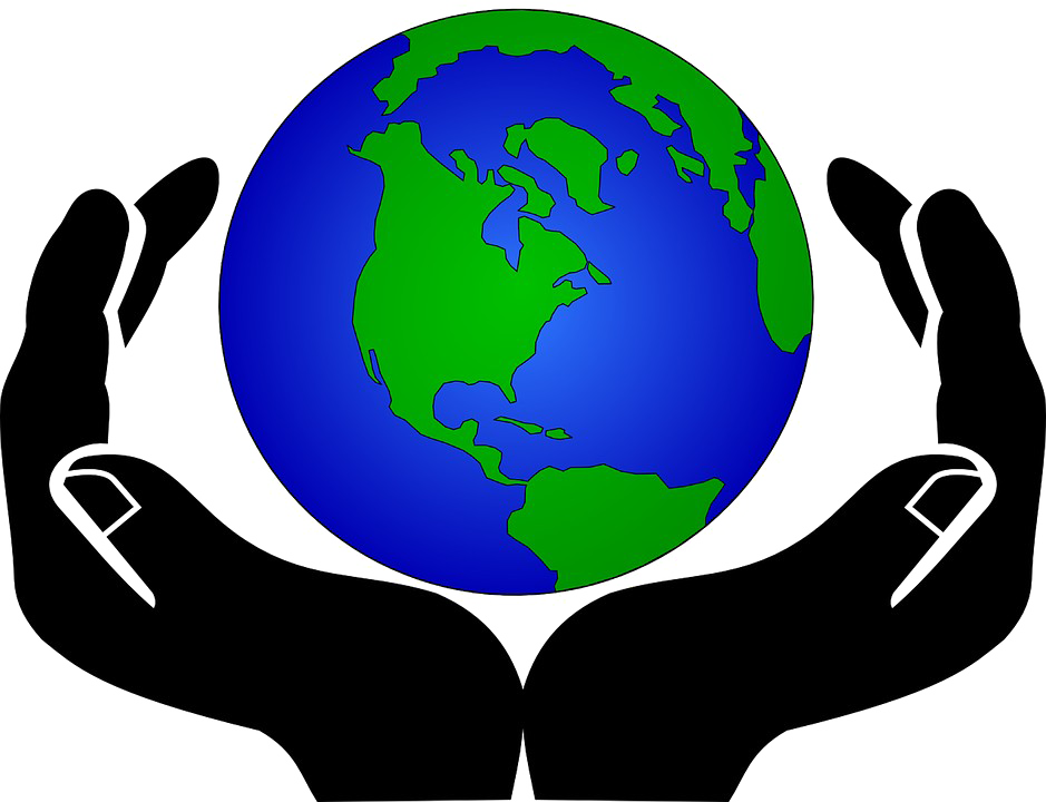 Earth In Hands Transparent PNG Image