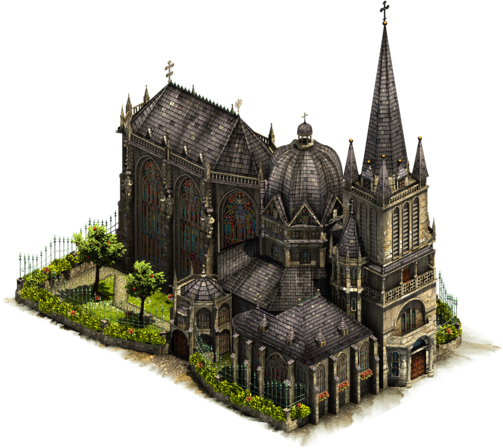 Cathedral Transparent PNG Image