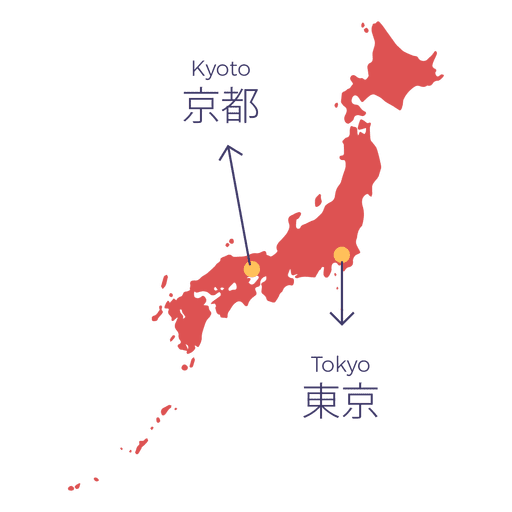 Japan Map Transparent PNG Image