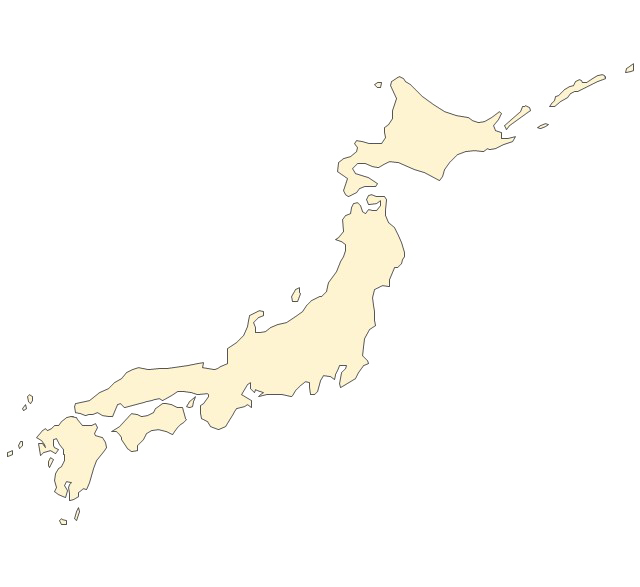 Japan Map Transparent PNG Image