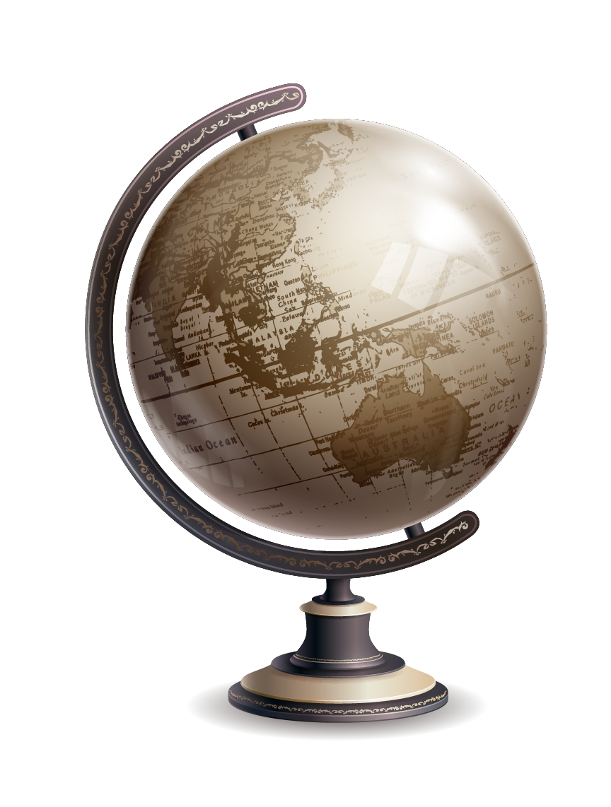 Globe Vector Icon Transparent PNG Image