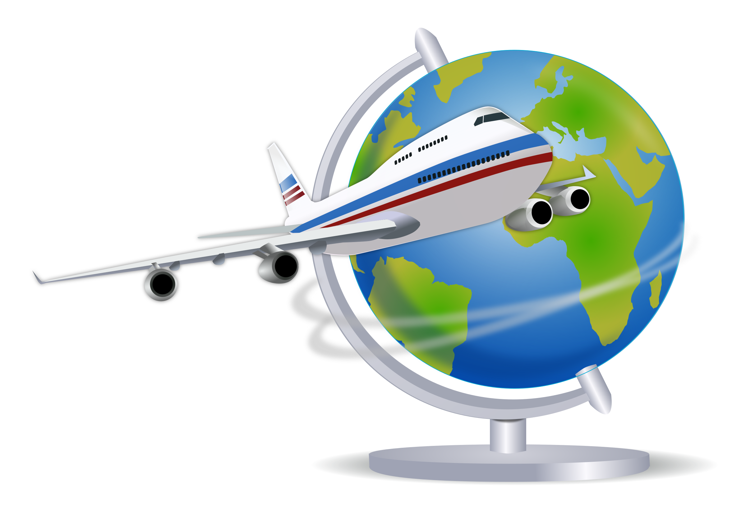 Earth Travel Globe Transparent PNG Image