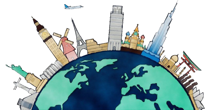 Earth Travel Globe Transparent PNG Image