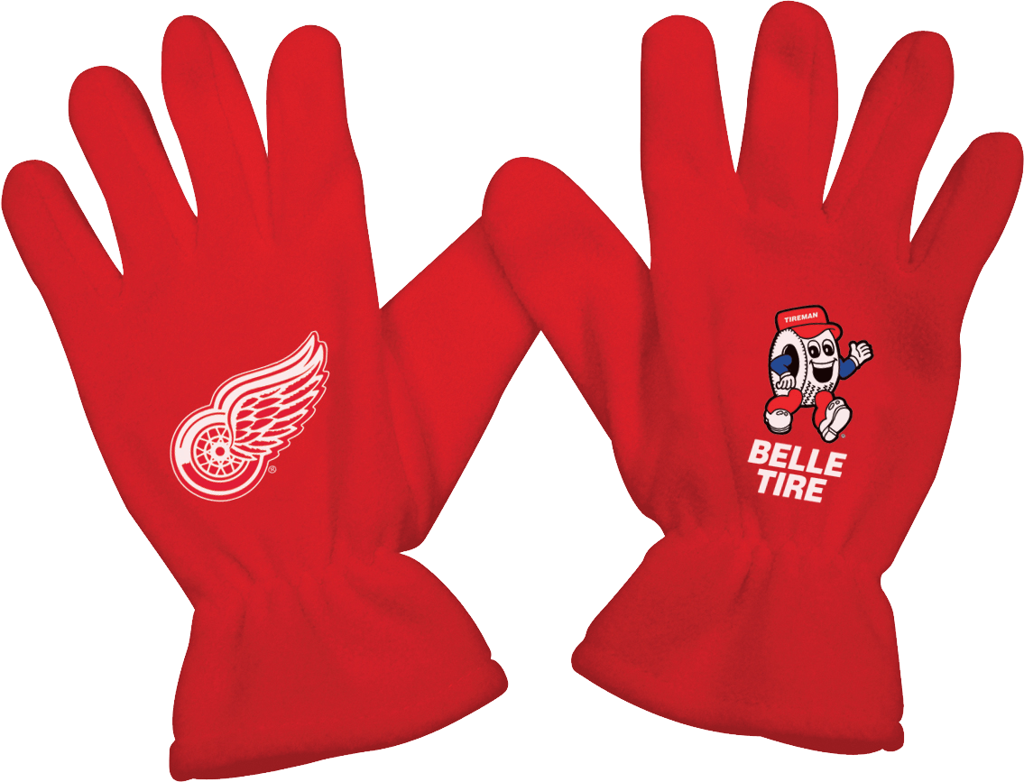 Red Gloves Transparent PNG Image