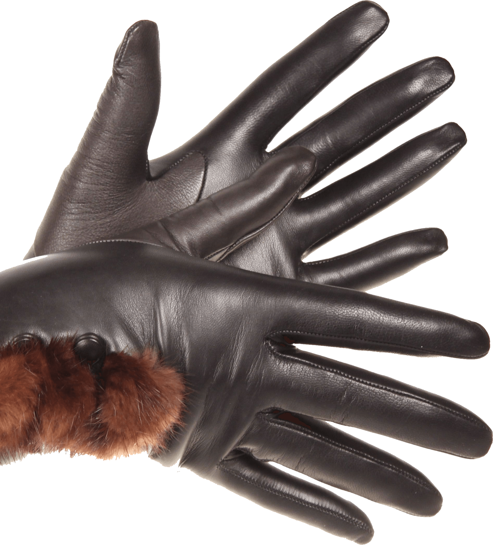 Leather Gloves Transparent PNG Image