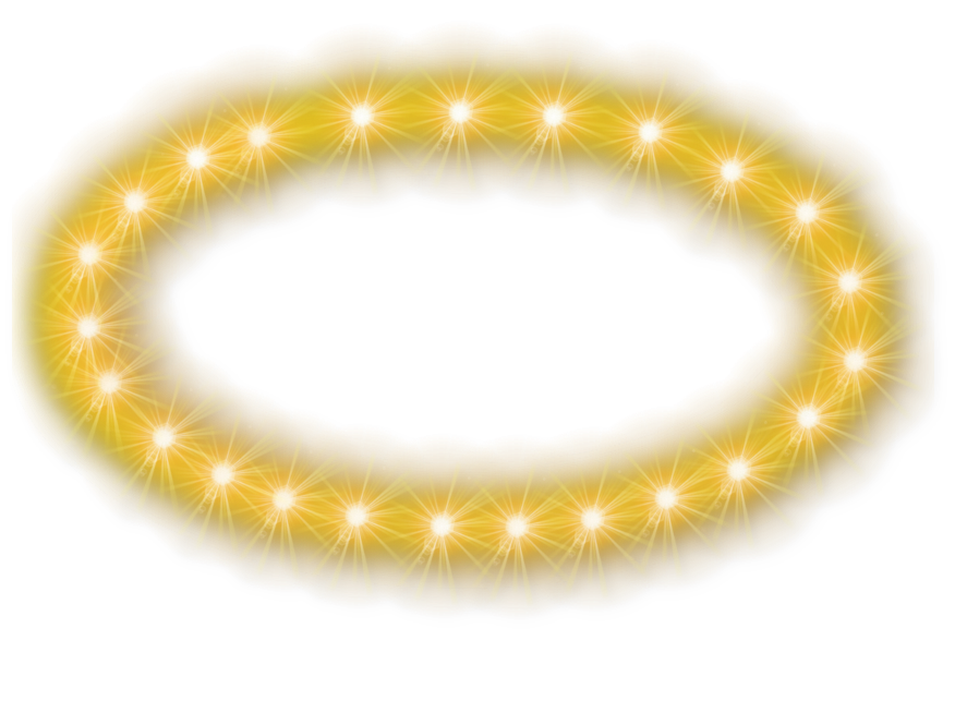 Glowing Halo Background Transparent PNG Image