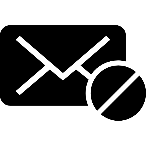 Forbidden Computer Email Address Icons Transparent PNG Image