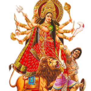 Goddess Durga Maa File Transparent PNG Image