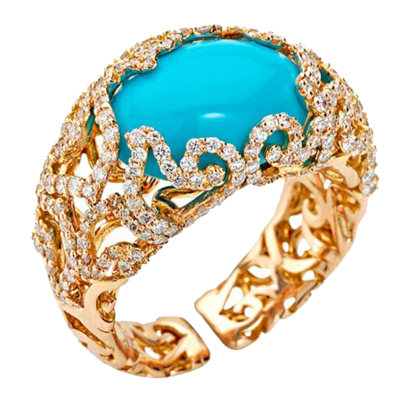 Gold Rings Transparent PNG Image