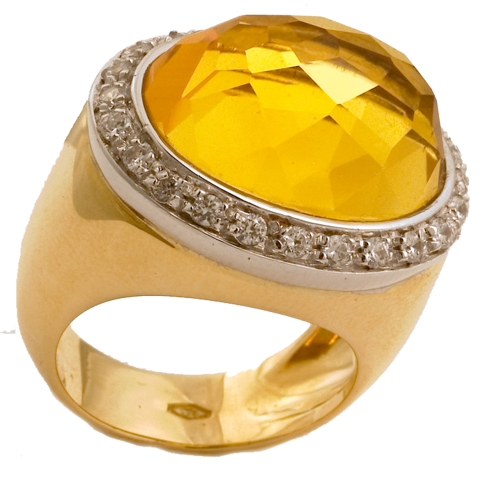 Gold Rings Transparent PNG Image
