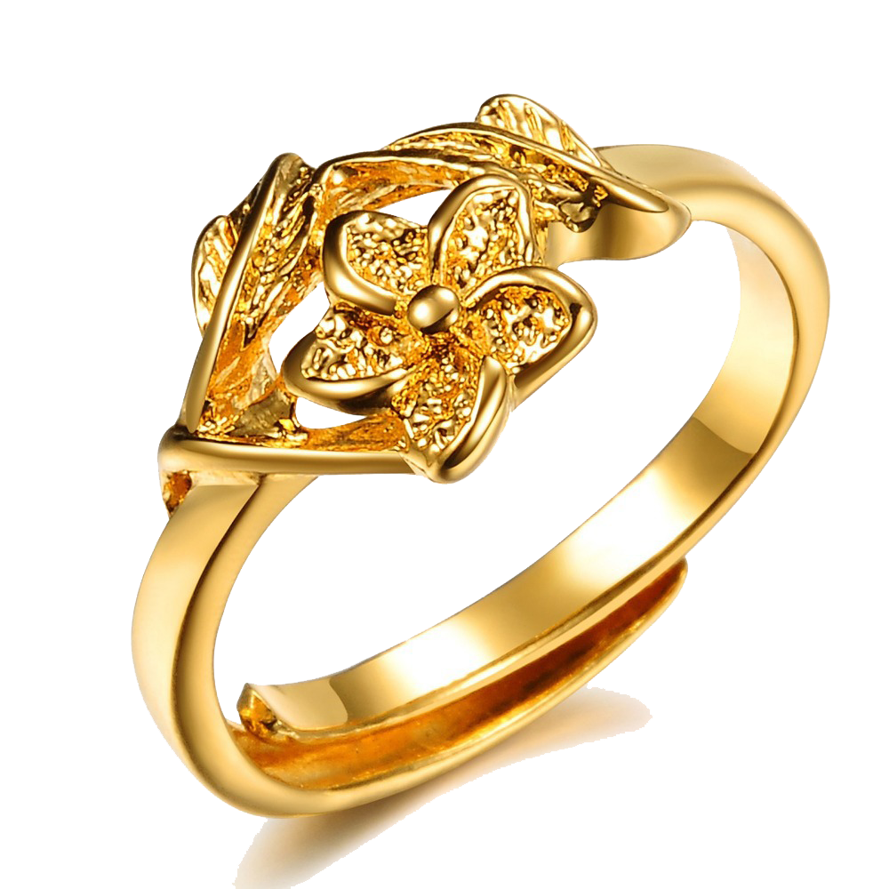 Gold Rings Transparent PNG Image