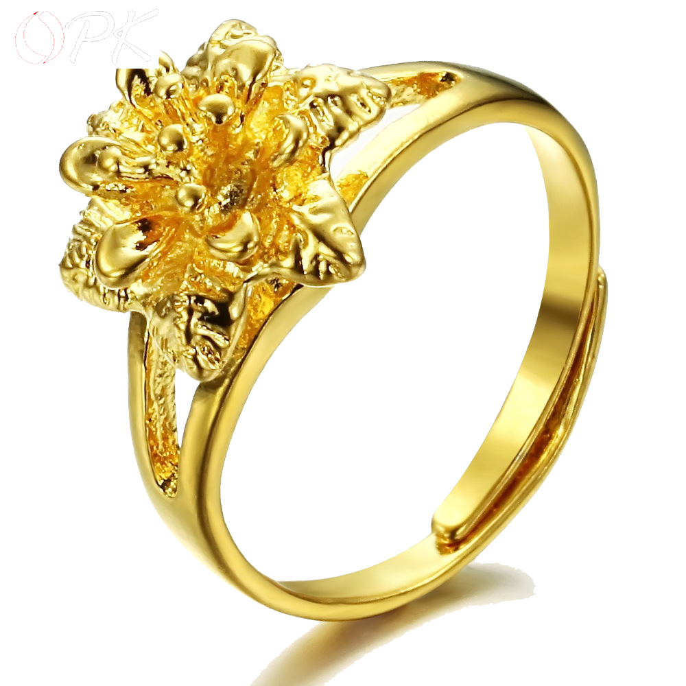 Gold Rings Background Transparent PNG Image
