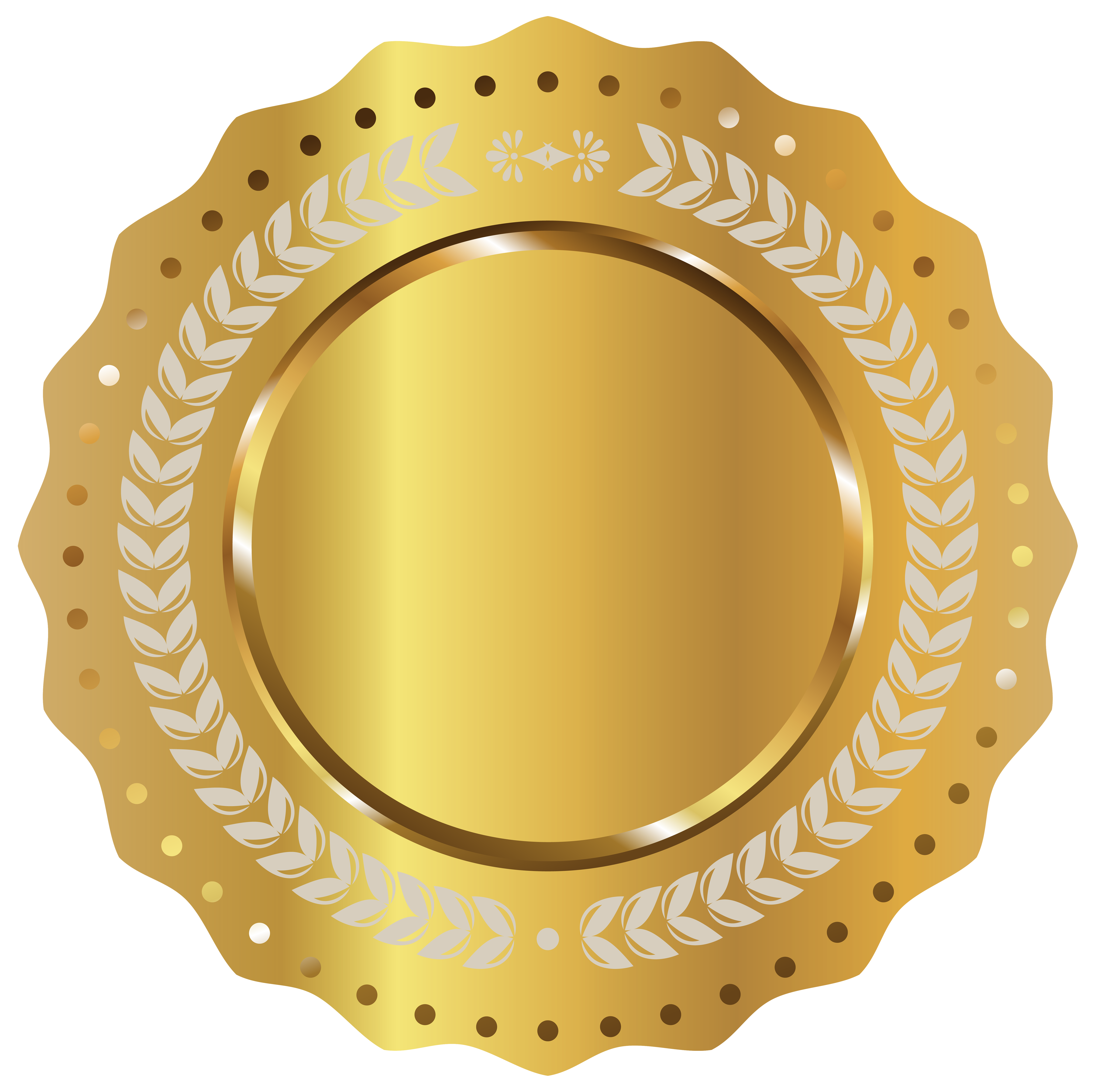 Gold Horror Youtube Director Film Seal Transparent PNG Image